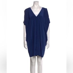 Vince silk blue dress S